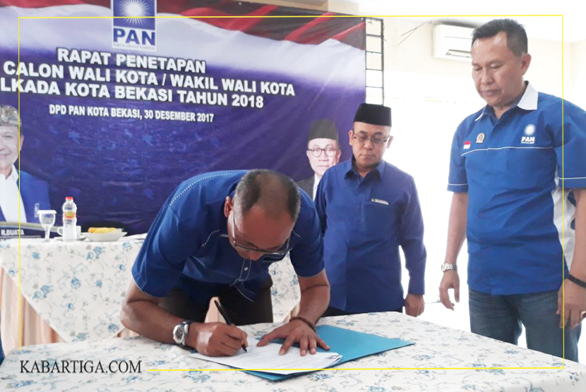 PAN Kota Bekasi Resmi Usulkan Rahmat Effendi di Pilkada 2018 