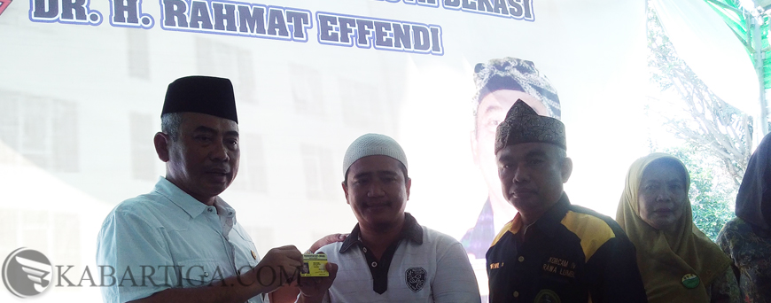 BM Peterpan Korwil IV dan Wali Kota Bekasi Bagikan 500 KS NIK
