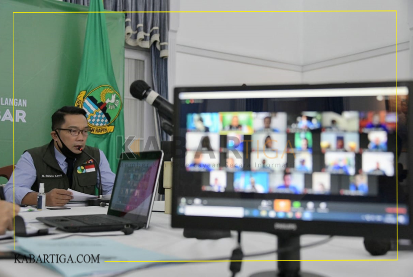 Ridwan Kamil Ajak KNPI Jabar Pastikan Warga Terdampak COVID-19 Dapat Bantuan