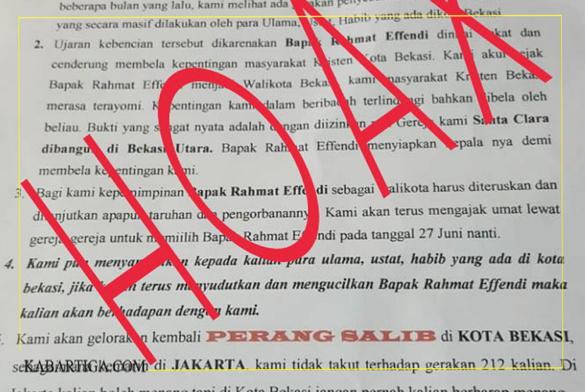 Kombes Pol Indarto: Selebaran Atas Nama GPKB FORENDI HOAX!