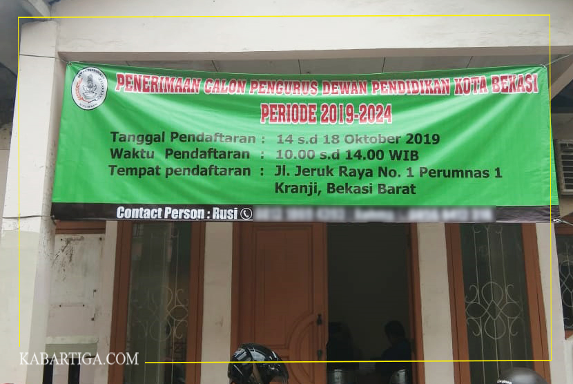 Pansel Dewan Pendidikan Kota Bekasi Diminta Tidak Loloskan Pengurus Lama