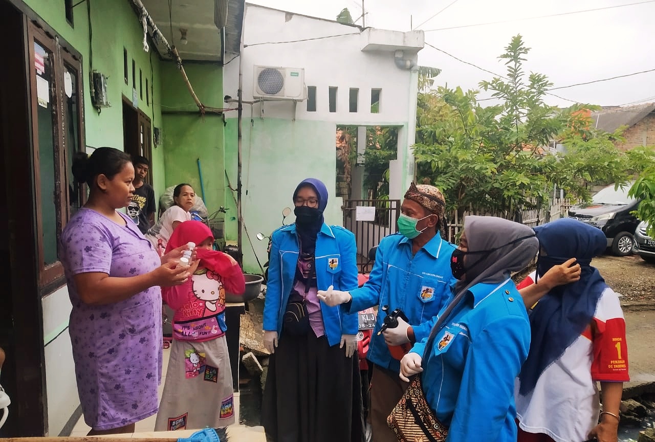 KNPI Kota Bekasi Bantu Pemerintah Putus Rantai COVID-19