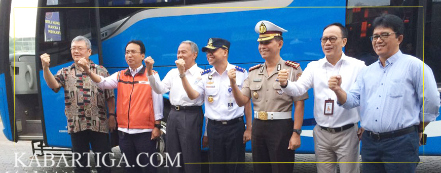 Bekasi Resmi Operasikan TransJabodetabek Premium Dengan Pengawalan Voorijder 