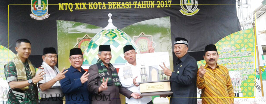 Salam 2 Jari di Kota Bekasi Sebagai Simbol Kerja Bersama 