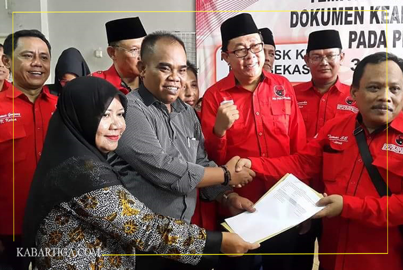 PDIP Targetkan 90 Persen Kemenangan Pasangan Rahmat Effendi dan Tri Adhianto 