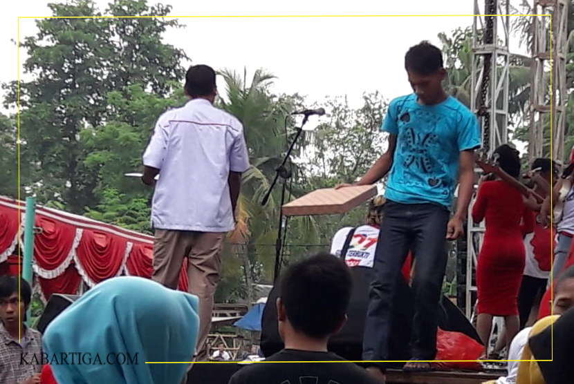 Mahamuda Laporkan Panwascam Keduwaringin Ke Bawaslu