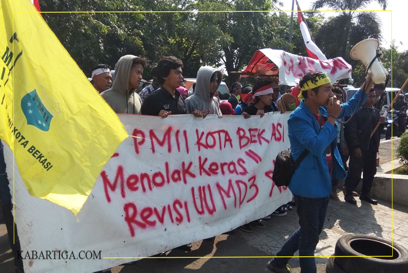 PMII Kota Bekasi Desak DPRD Tolak Revisi UU MD3 