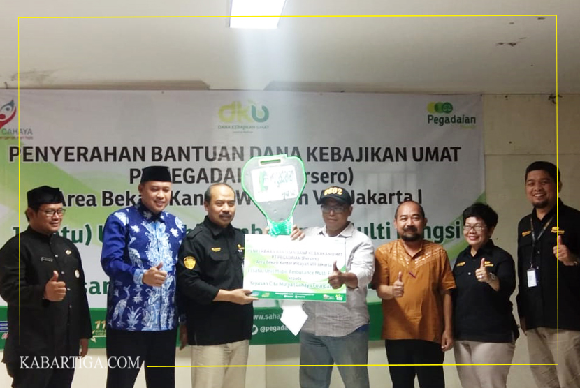 Bersama Pemerintah Kota Bekasi, PT Pegadaian Salurkan CSR