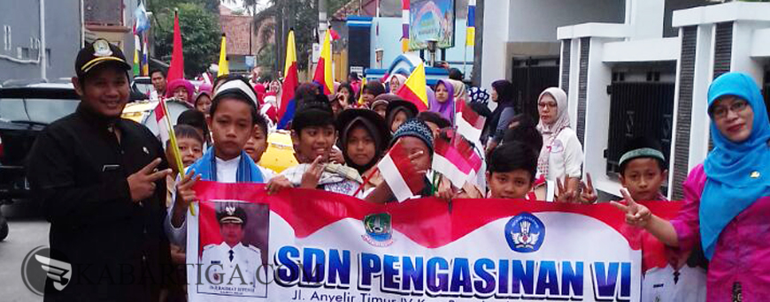 Menjaga Komitmen dan Meningkatkan Pendidikan Karakter Menjadi Tema Parade Budaya SDN Pengasinan VI 