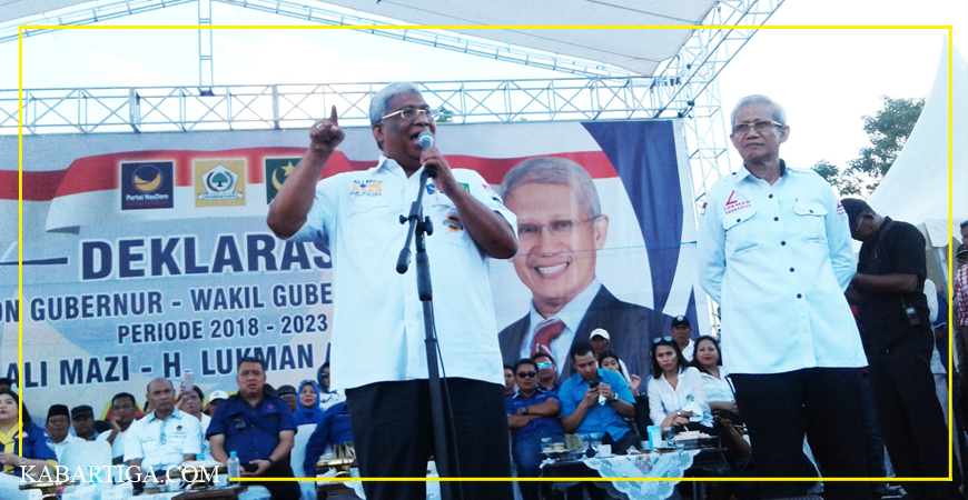 Ali Mazi Tak Tawarkan Janji Politik, Masyarakat Sultra Diajak Lihat Jerih Payahnya