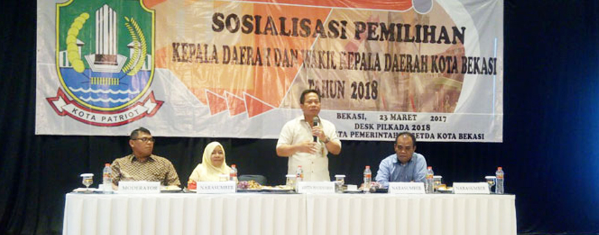 KPUD Kota Bekasi Tunggu Jawaban Surat MoU Disdukcasip